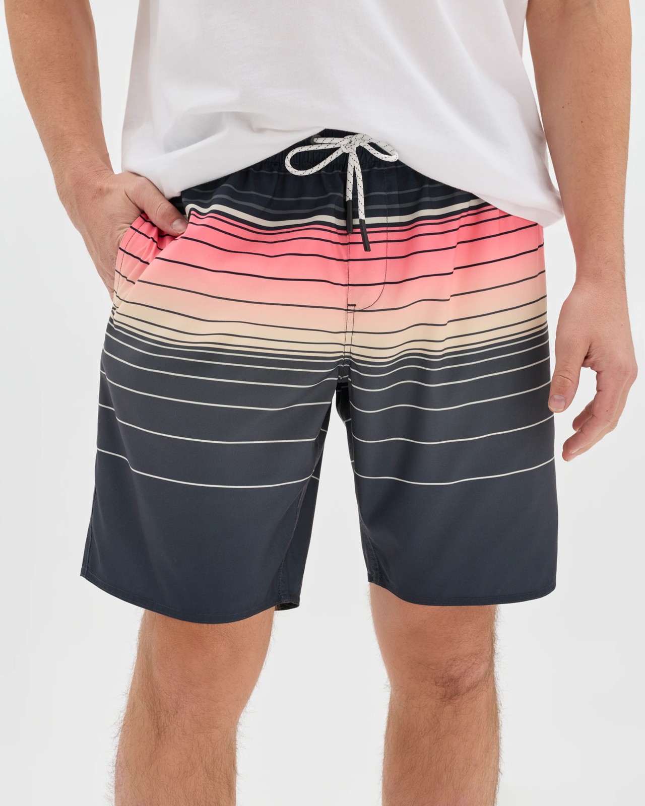 Panelled Swim Boardshorts - Sunset 5 of 5
