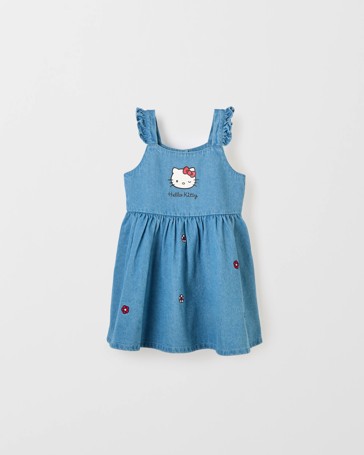 Hello Kitty Embroidered Dress