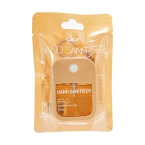Hand Sanitiser 30ml, Vanilla Scented - OXX Bodycare product image