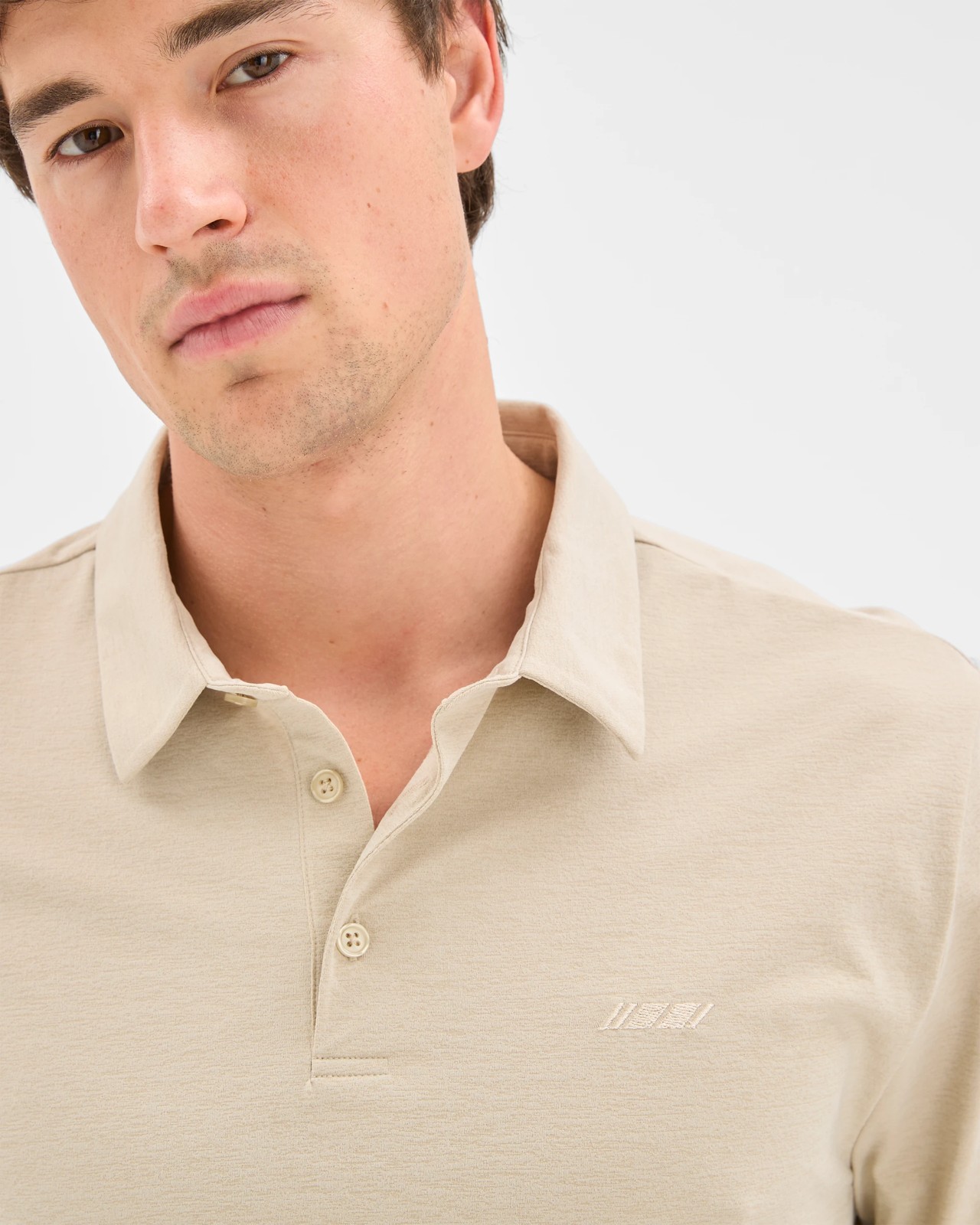 Active Lifestyle Stretch Polo Top - Agate Grey 5 of 6