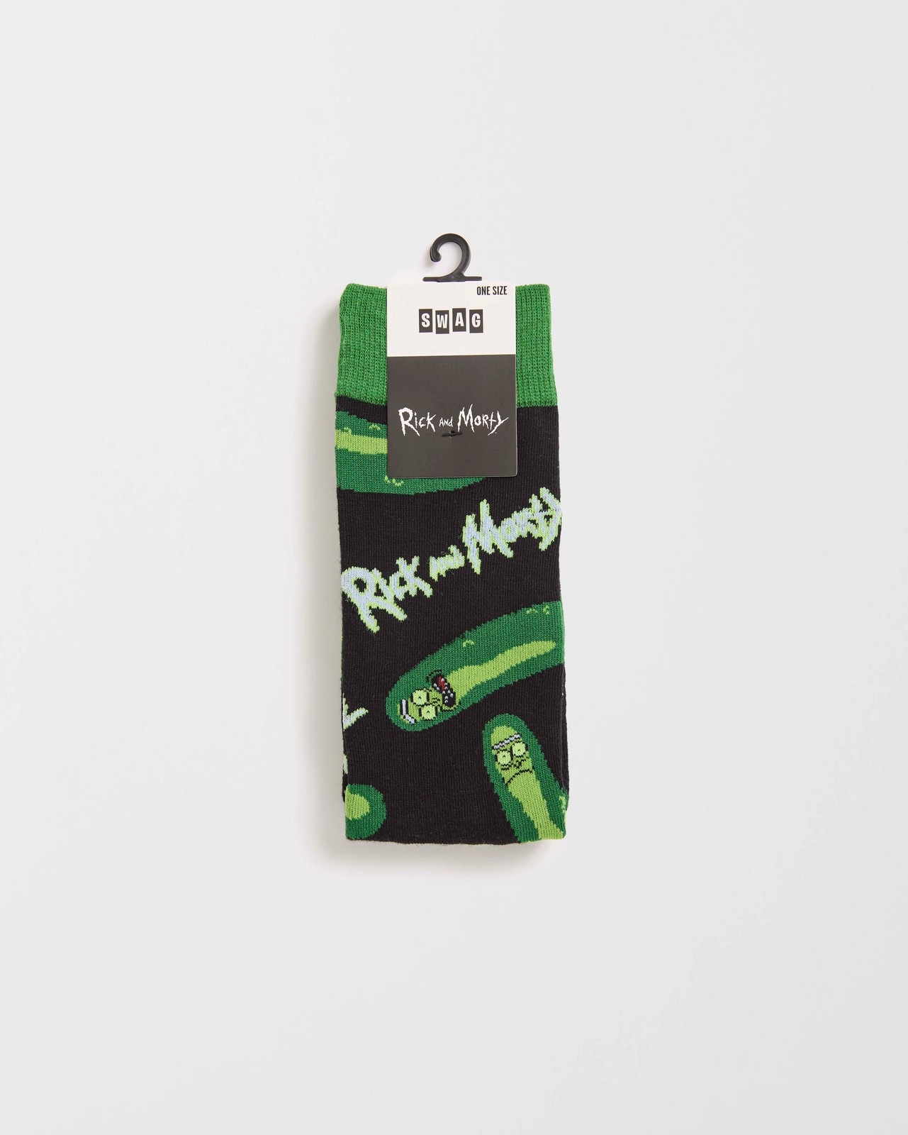 Swag Licensed Crew Socks - Pickle Rick 3 of 3