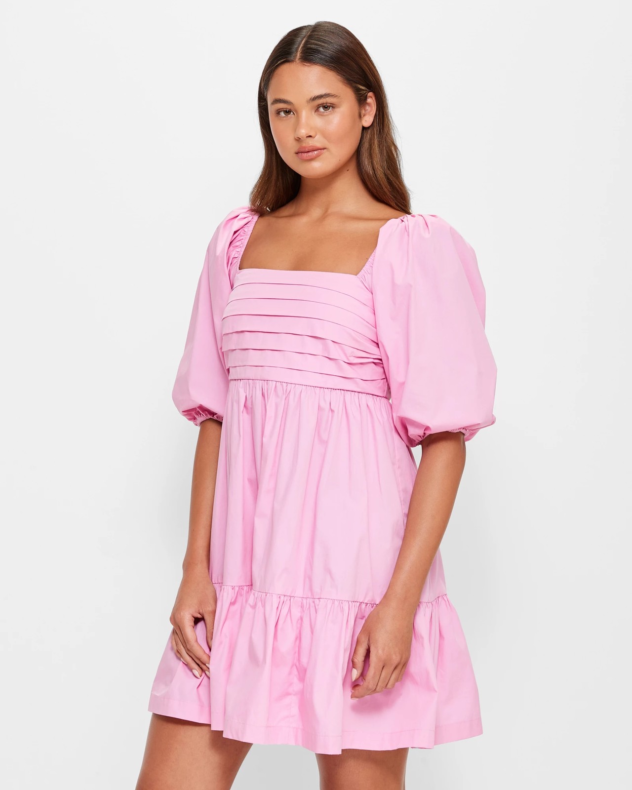 Puff Sleeve Mini Dress - Lily Loves | Target Australia