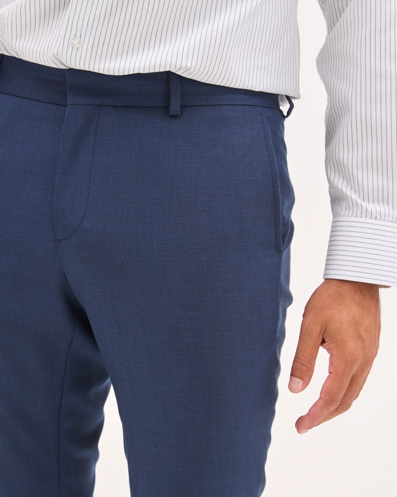 Preview Tailored Suit Pants - Navy Marle 5 of 6