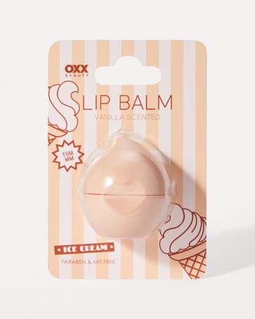 OXX Beauty Ice Cream Lip Balm - Vanilla Scented