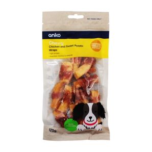 Pet Treat Sweet Potato and Chicken Wrap - Anko product image