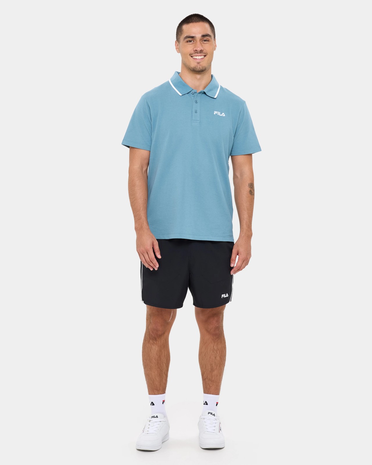Fila Dante Polo Top - Smoke Blue 2 of 6