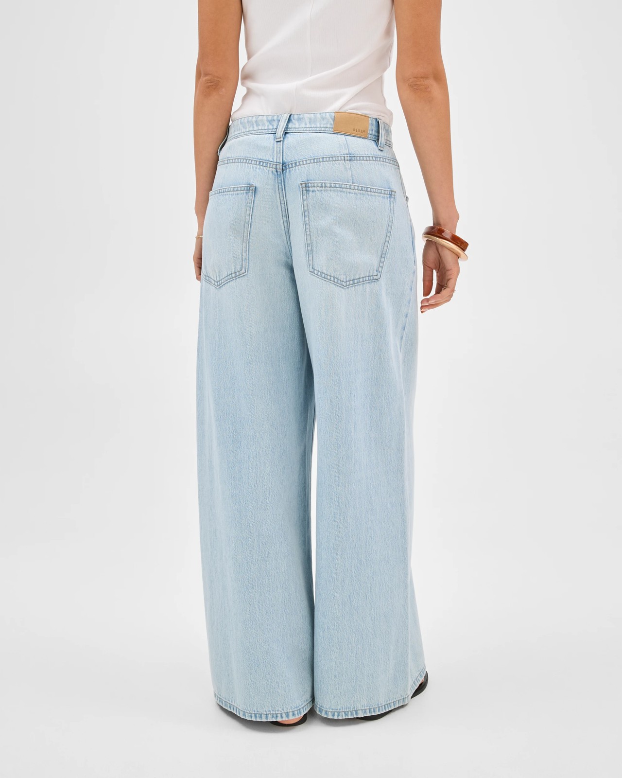 Airloom Slouch Wide Leg Denim Jeans 6 of 6