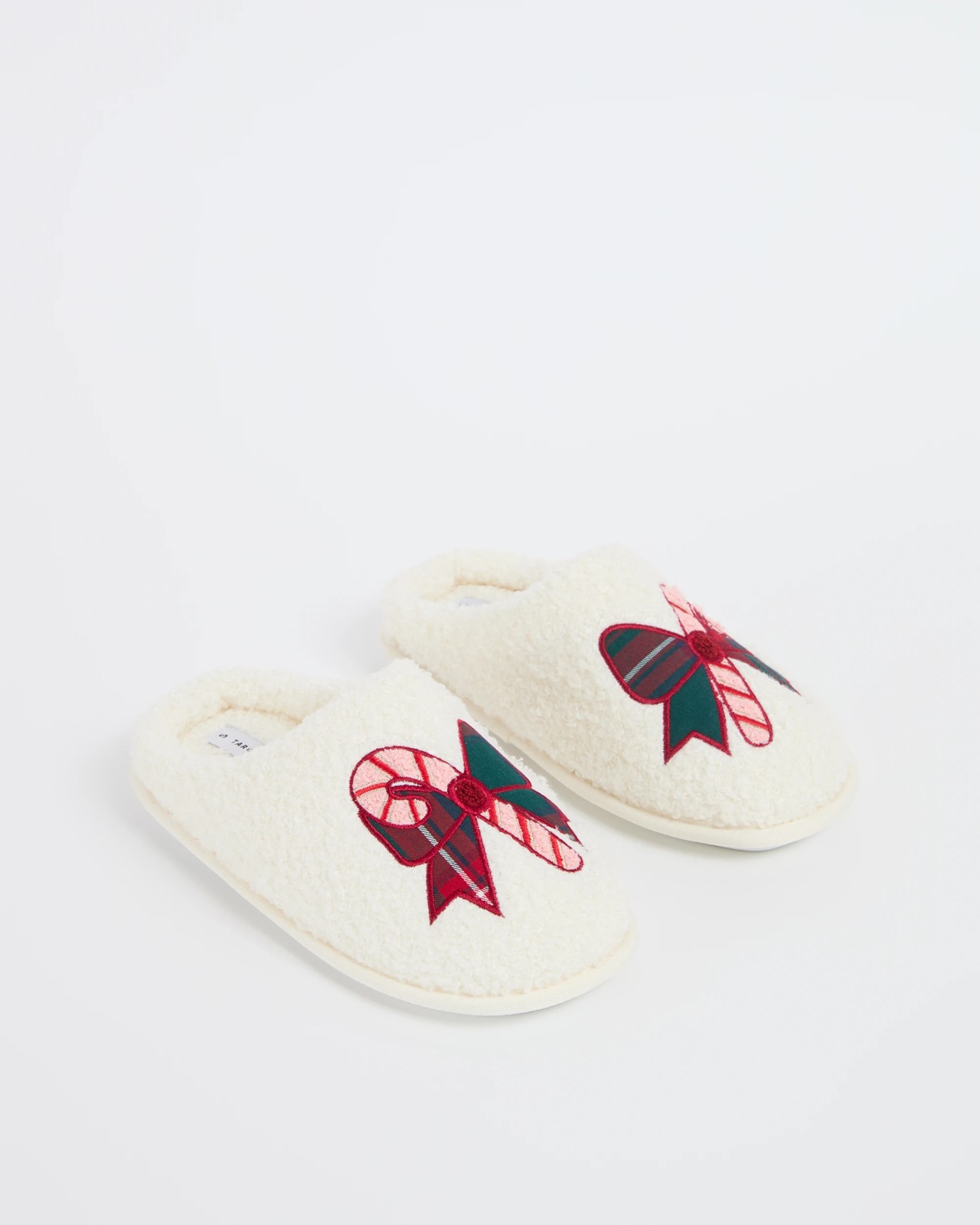 Christmas Tartan Slippers 2 of 3