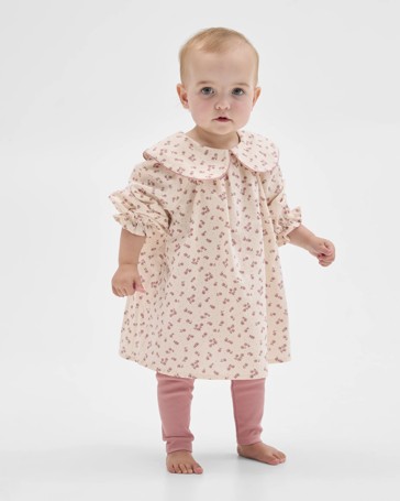 Baby Collared Top and Leggings 2 Piece Set