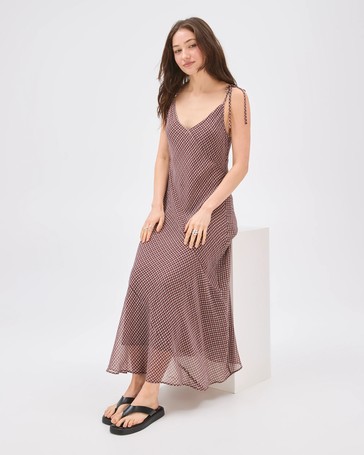 Lily Loves Bias Spliced Midi Dress