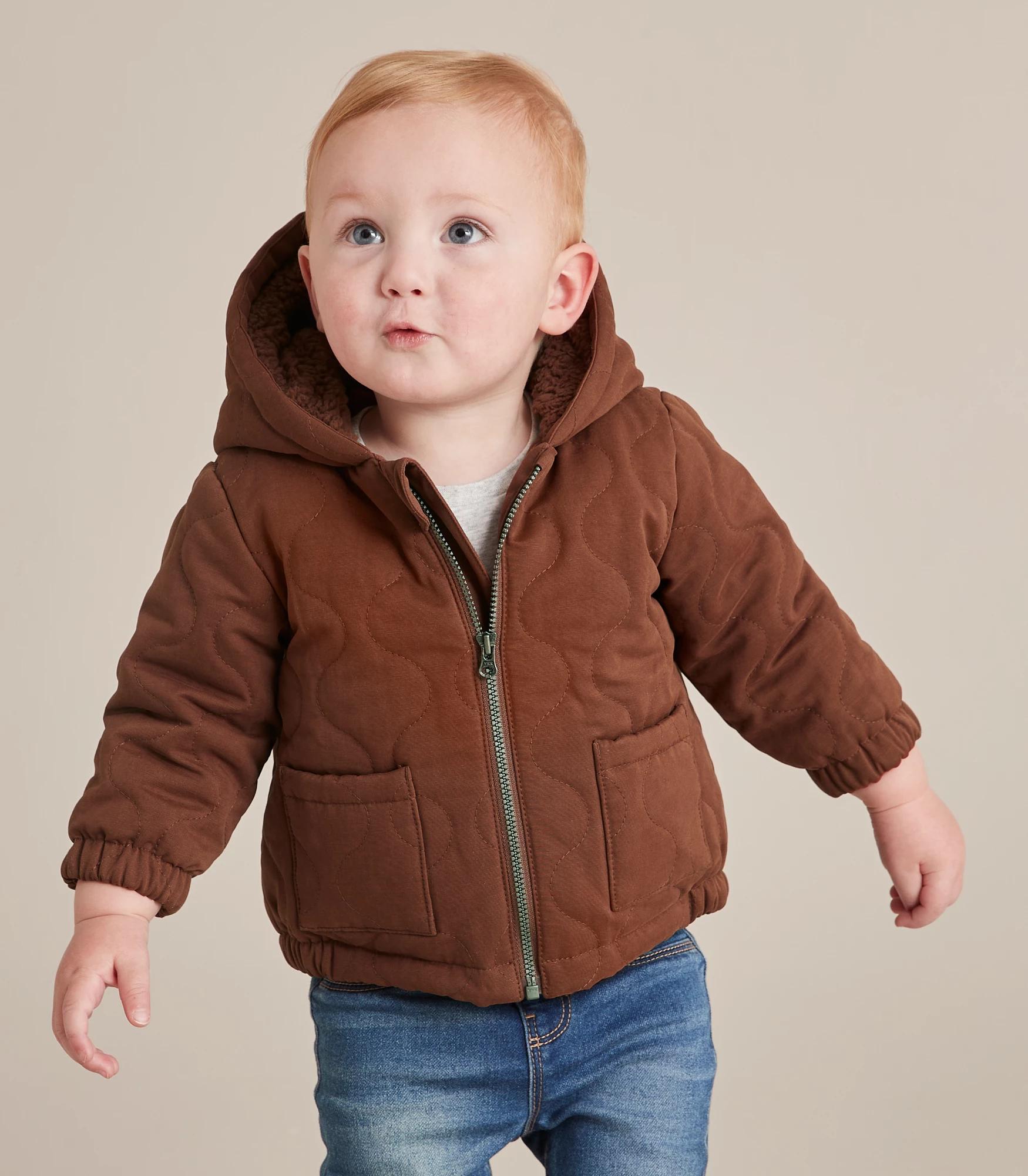 Baby quilted jacket