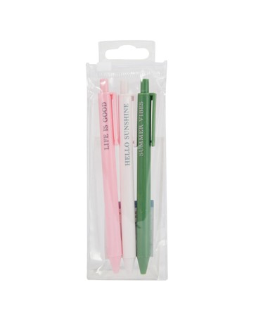 Anko 3 Pack Ballpoint Pen - Black Ink