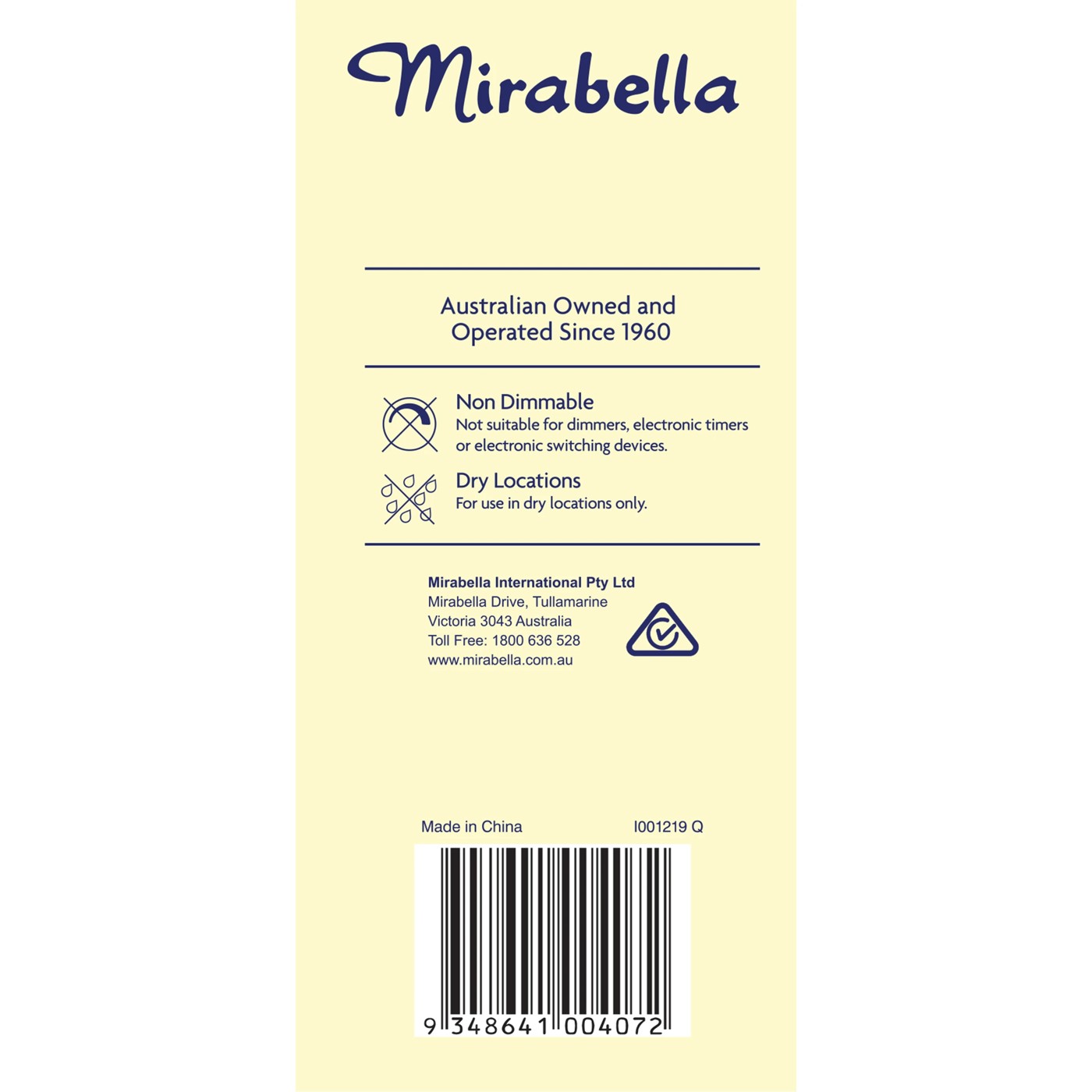I001219 Mirabella LED ST58 Filament Amber ES 2W 150 Lumen 2 of 5
