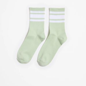 Fashion Rib Crew Length Socks thumbnail 2