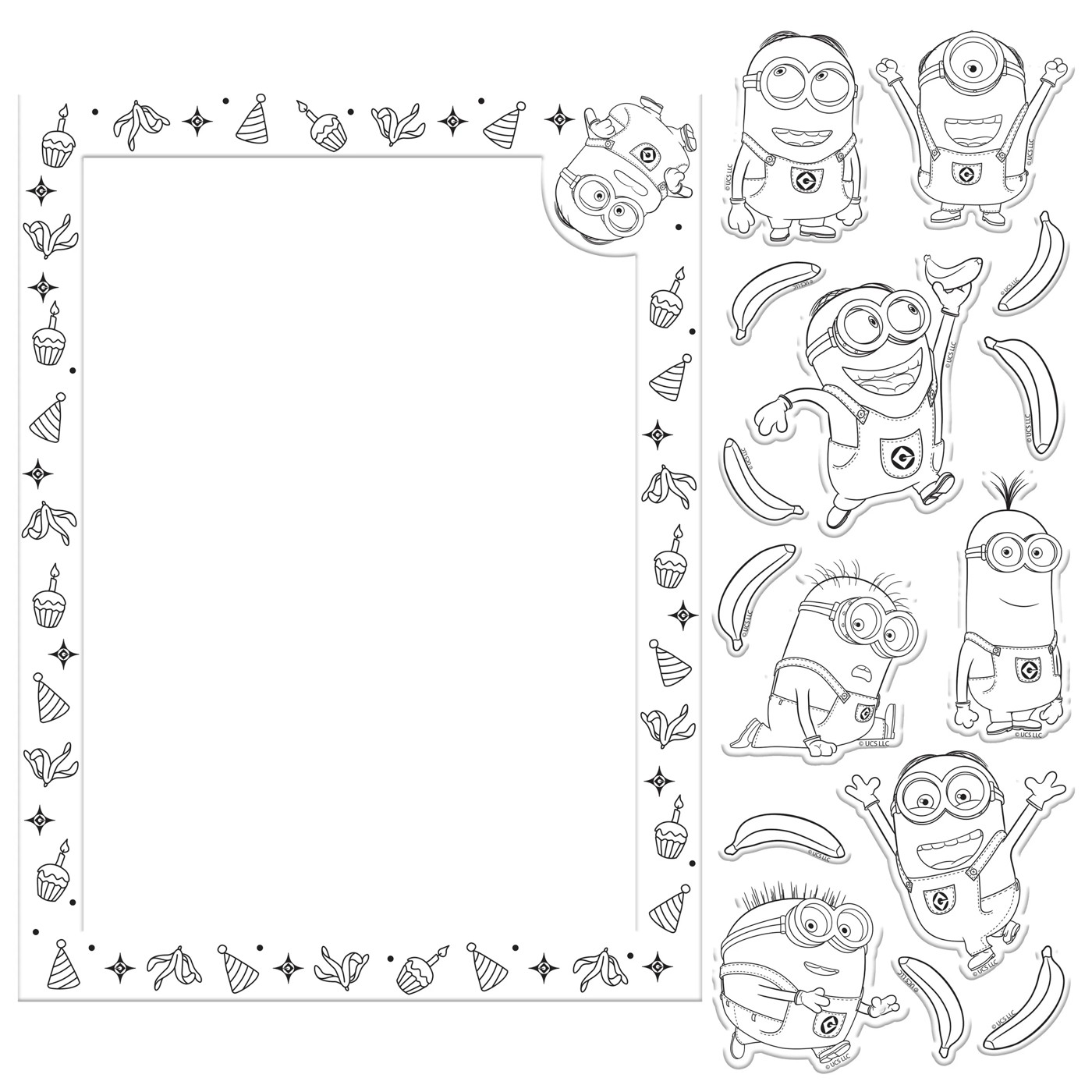 Illumination's Minions: Kaleidoscope Colour-Me Magnets Colouring Book 2 of 6