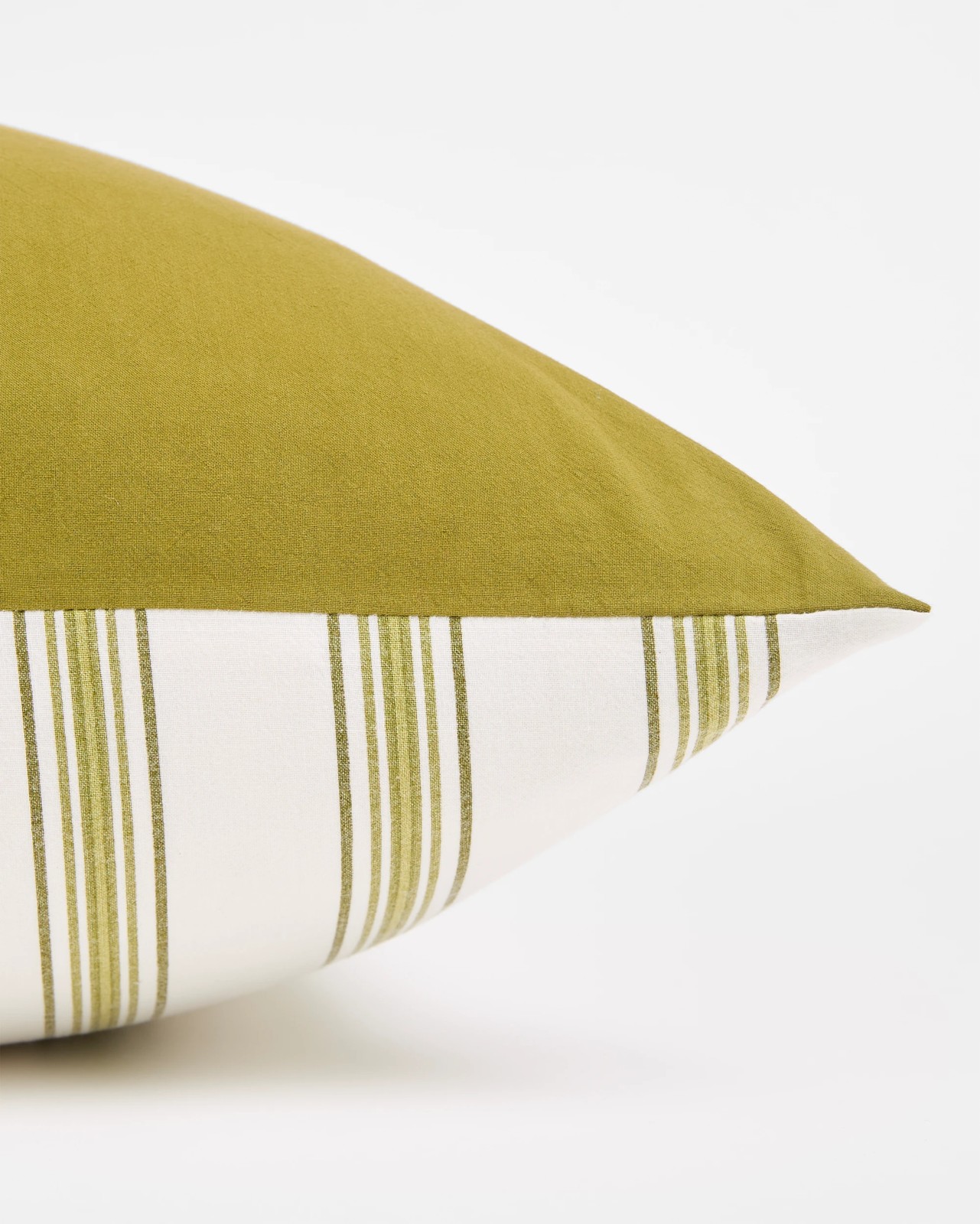 Arlo Cotton Stonewash European Pillowcase - Avacado 5 of 5