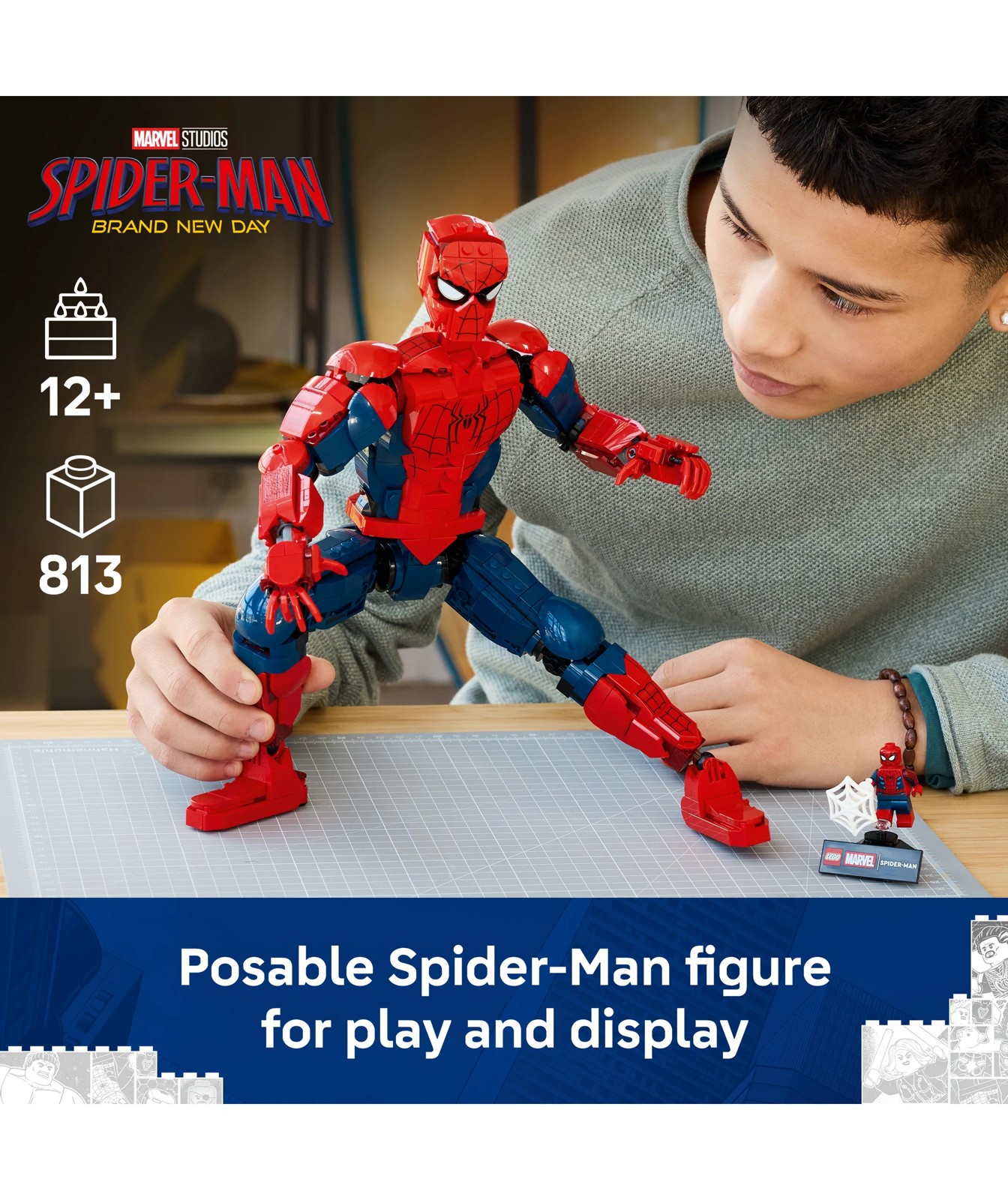 LEGO® Super Heroes Marvel Spider-Man Hero Figure 76346 2 of 5