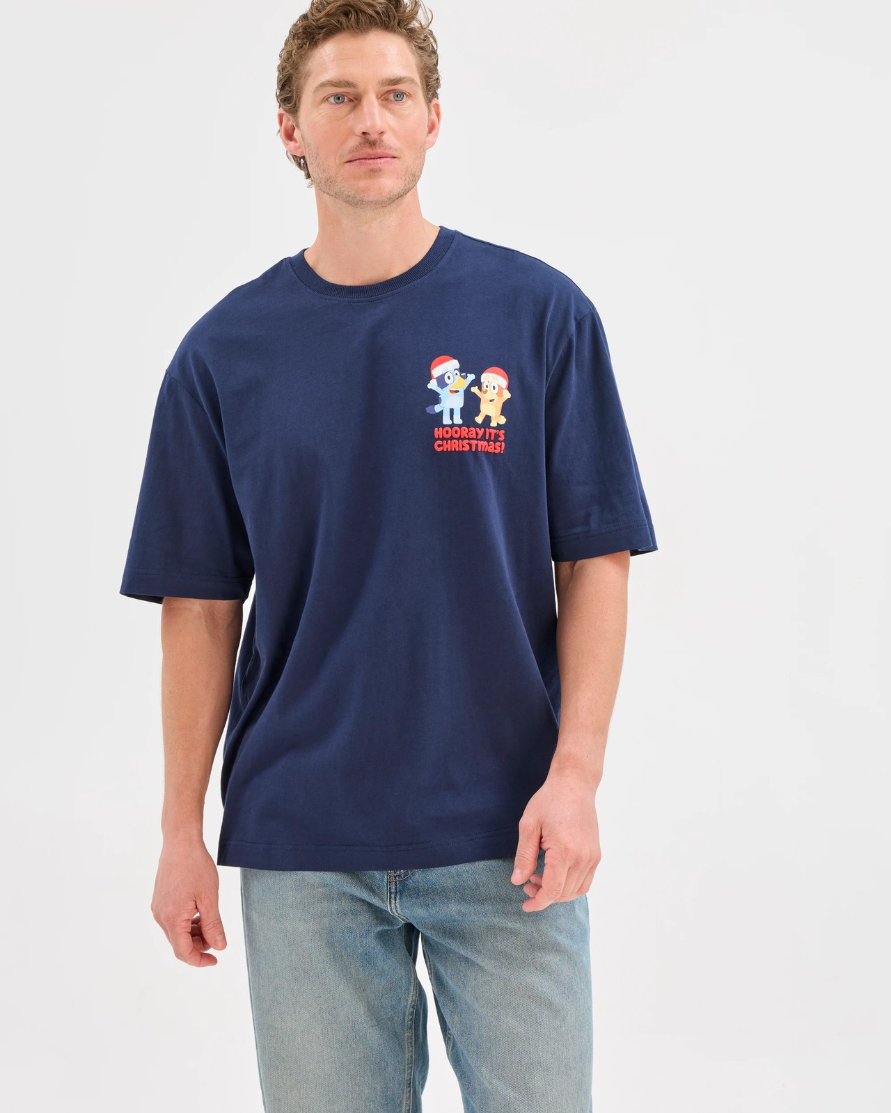 Bluey Australian Cotton Christmas T-Shirt 2 of 6