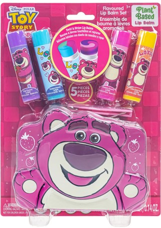 5 Piece Disney Pixar Toy Story Flavoured Lip Balm Set