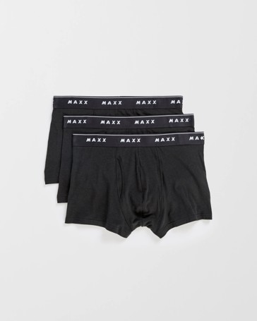 Maxx 3 Pack Flyfront Bamboo Trunks