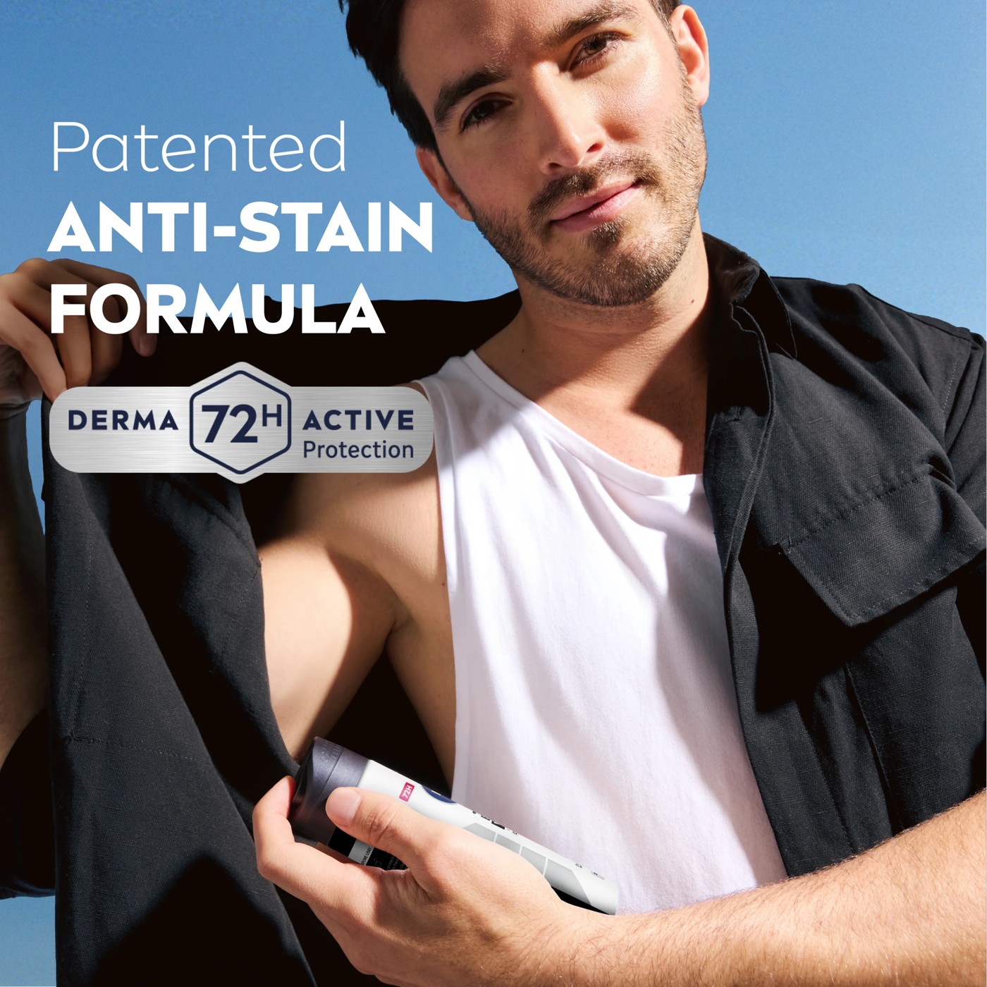 Nivea Men Black & White Invisible Original Anti-Perspirant Aerosol Deodorant 250mL 6 of 6