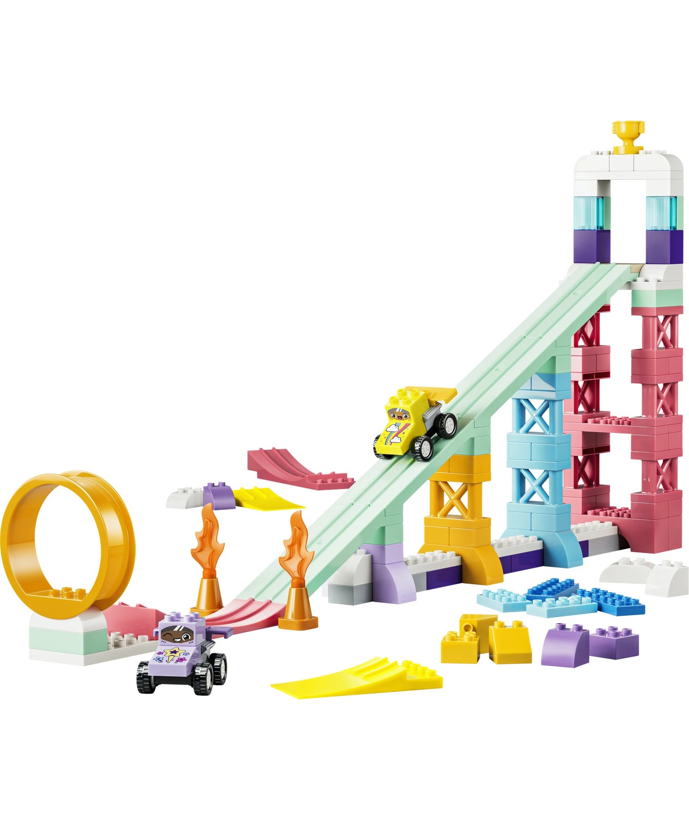 LEGO® DUPLO Town 3 in 1 Creative Ramps with Vehicles 10478 6 of 6