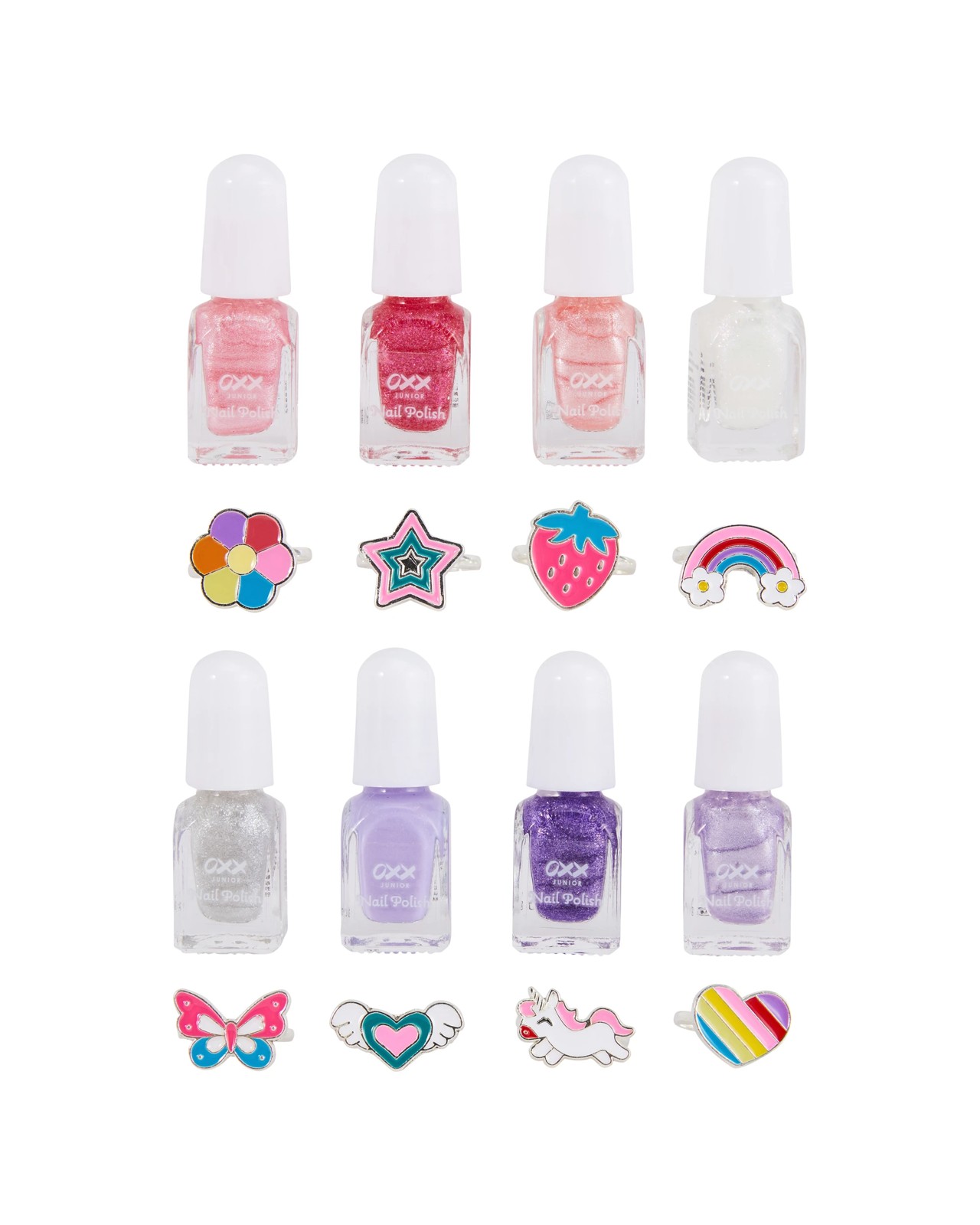 OXX Junior Nail Polish and Ring Set 2 of 5