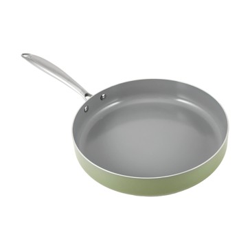 28cm Ceramic Non-Stick Frypan, Green - Anko