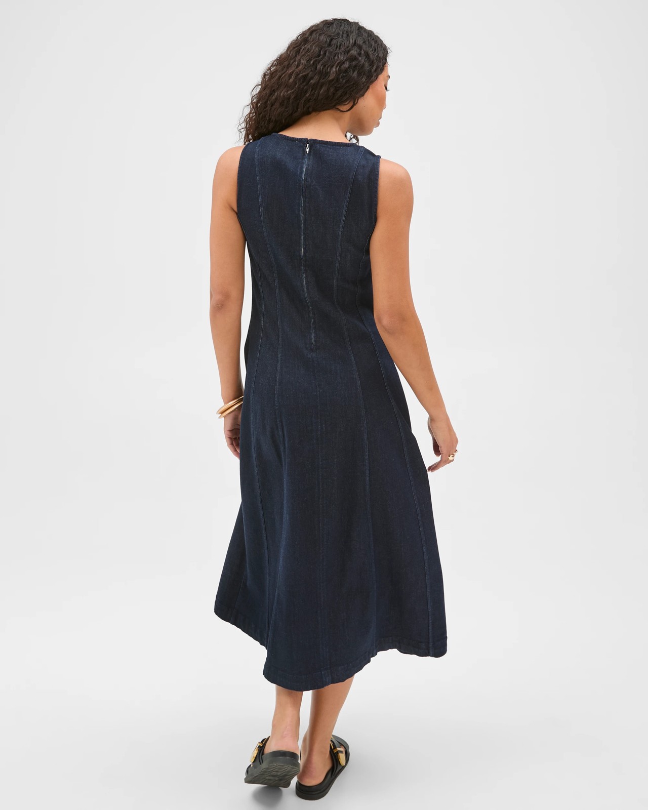 Denim Maxi Dress 6 of 6