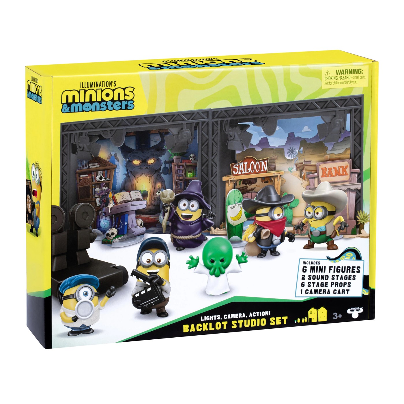 Illumination's Minions & Monsters Backlot Studio Set 3 of 5