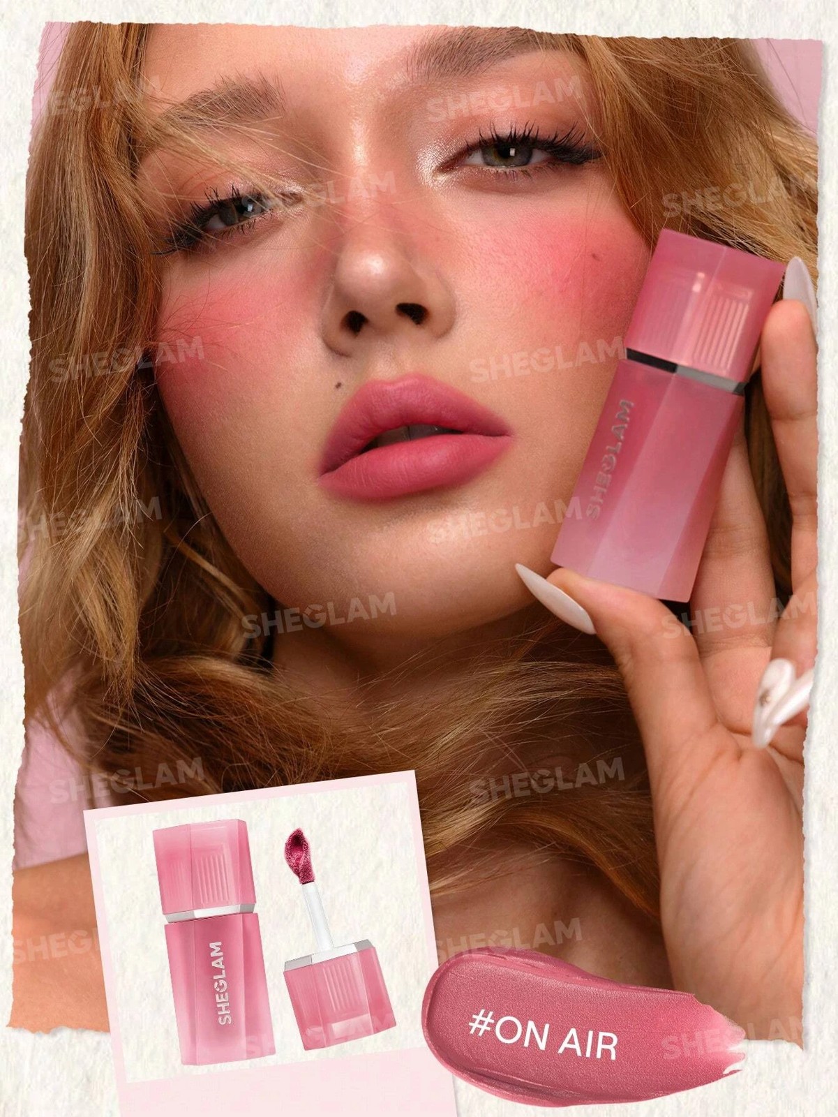 SHEGLAM Air Plush Lip & Cheek Cream - On Air 4 of 5
