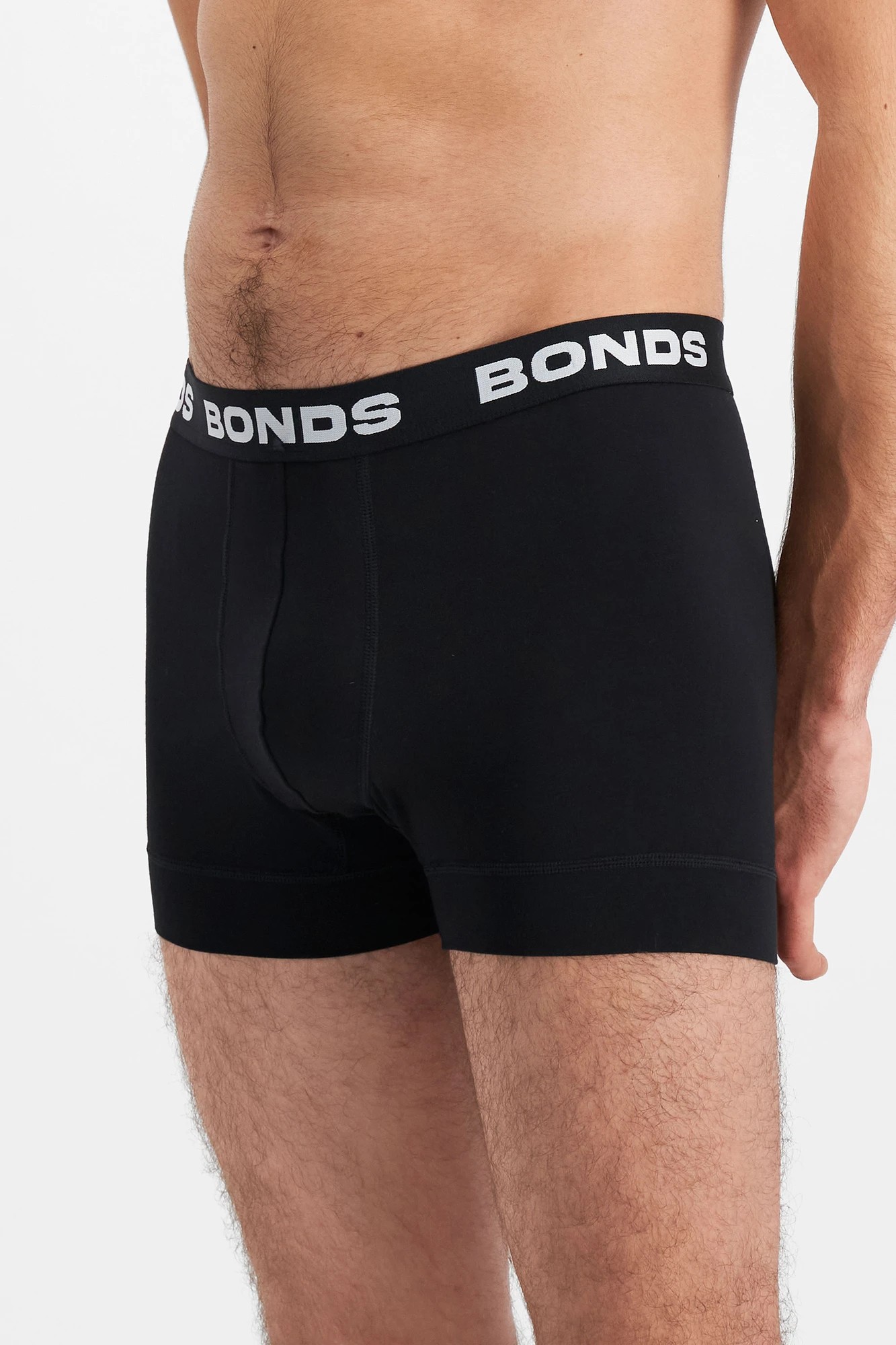 10 X Bonds Mens Total Package Trunk Underwear Undies Blue/Black