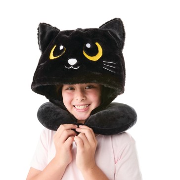 Anko Hooded Travel Pillow - Cat