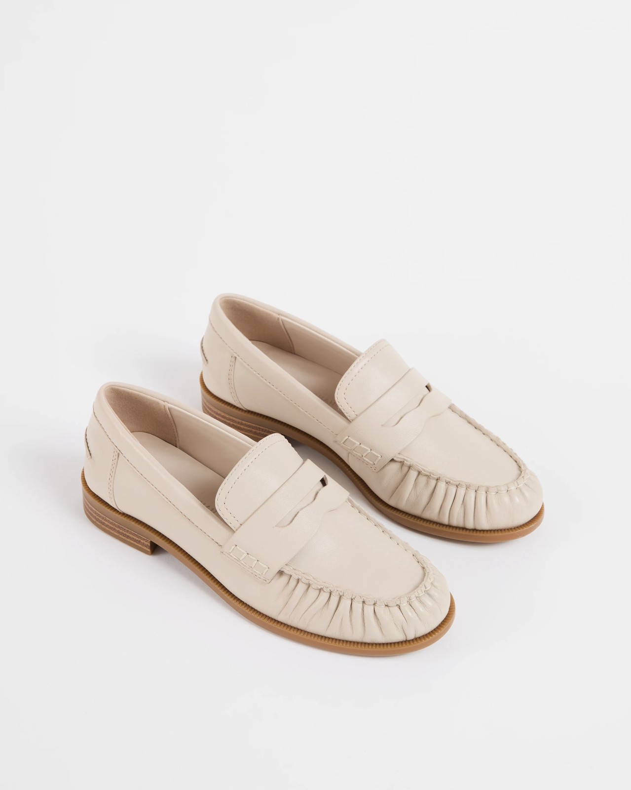 Wrap Sides Gold Trim Flat Sandals 2 of 3