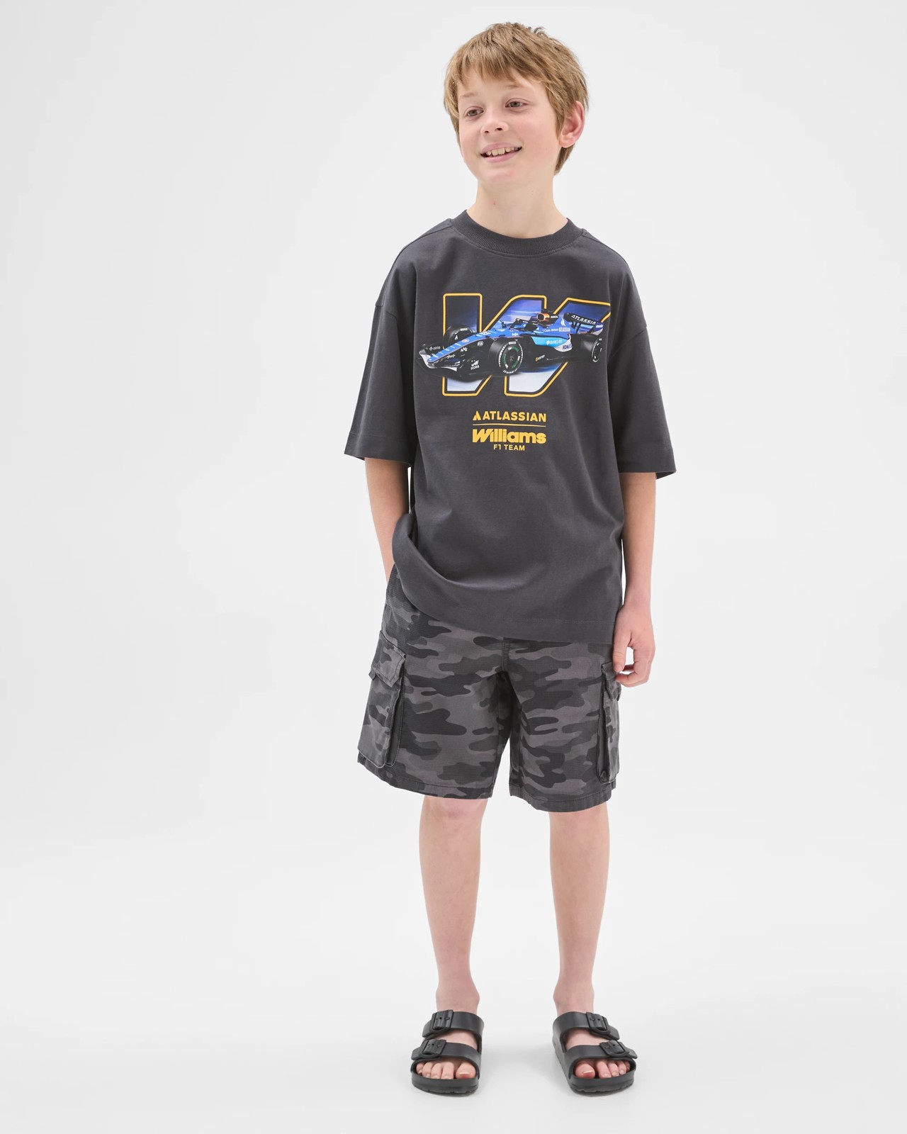 Licensed Williams F1 Australian Cotton Oversized T-Shirt 2 of 6