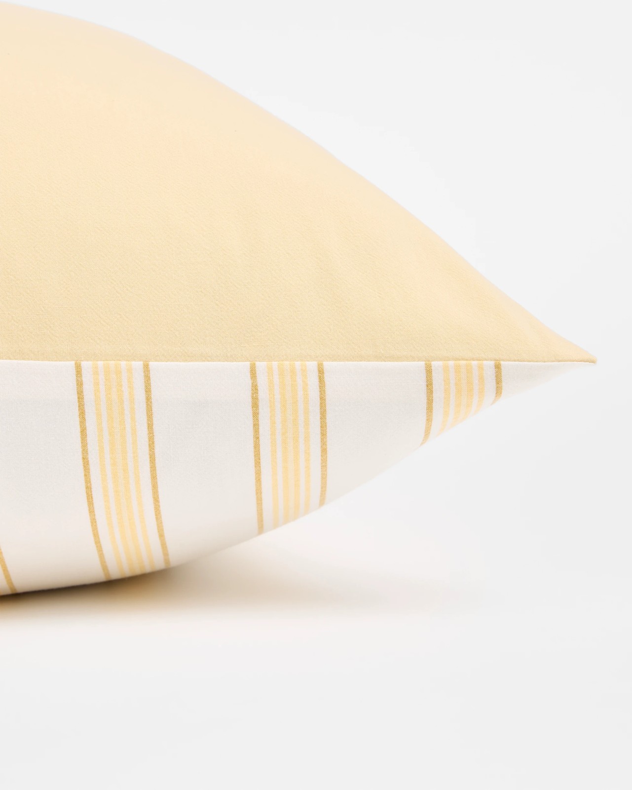 Arlo Cotton Stonewash European Pillowcase - Sunlight 2 of 5