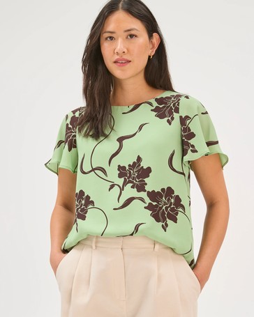 Preview Ella Crew Neck Blouse