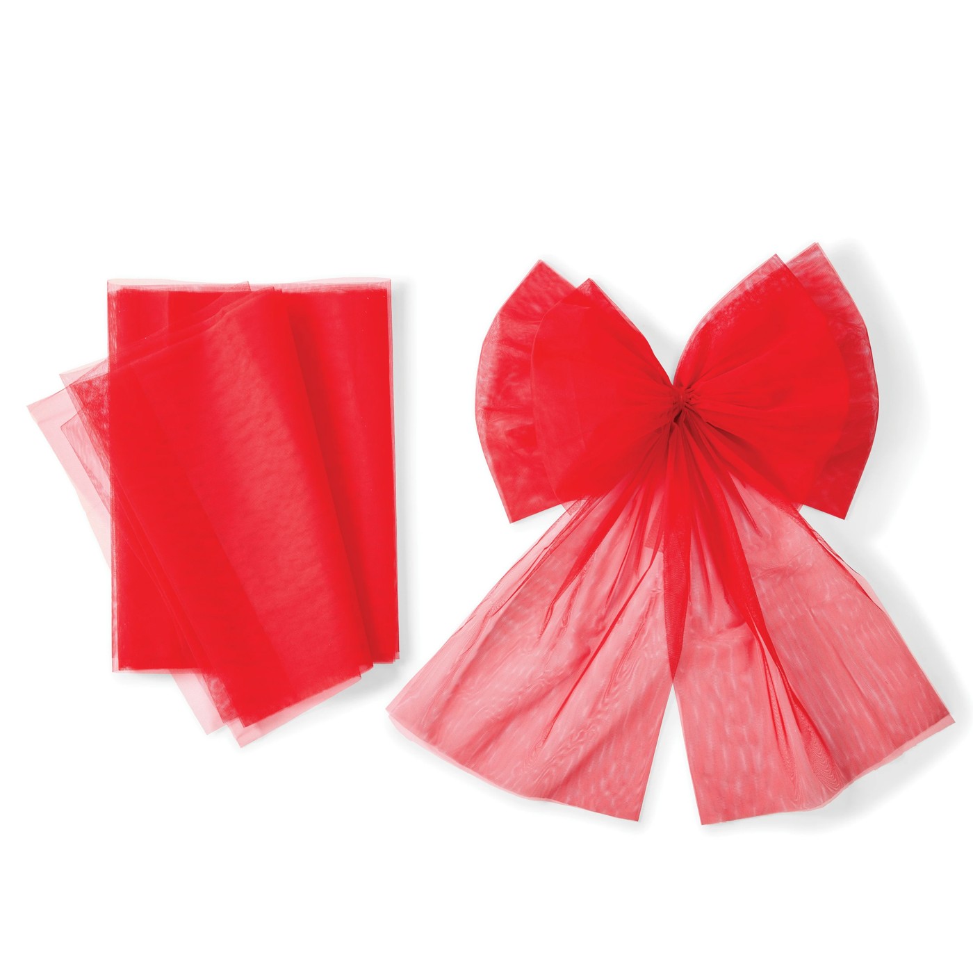 Anko Tulle Door Bow 3 of 5