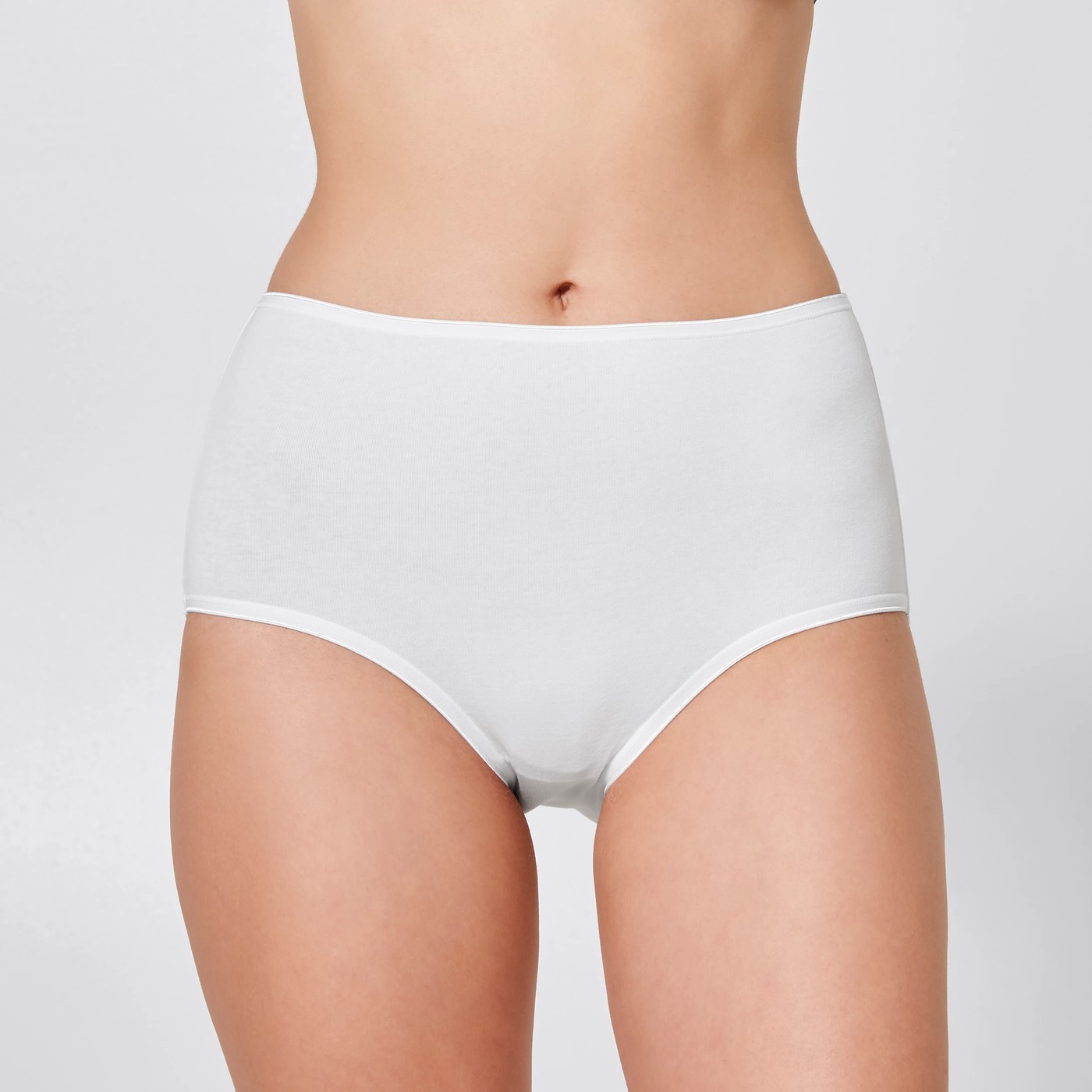 2 Pack Aloe Vera Infused Full Briefs - White 4 of 4