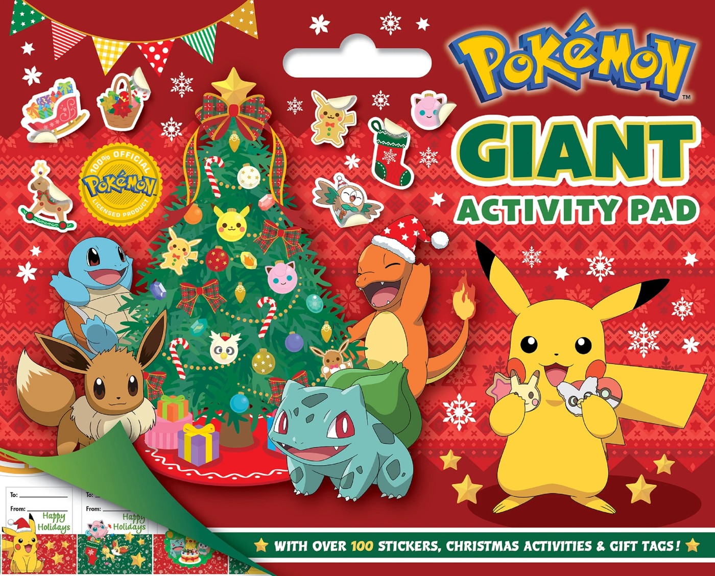 Pokemon Christmas Giant Activity Pad Target Australia