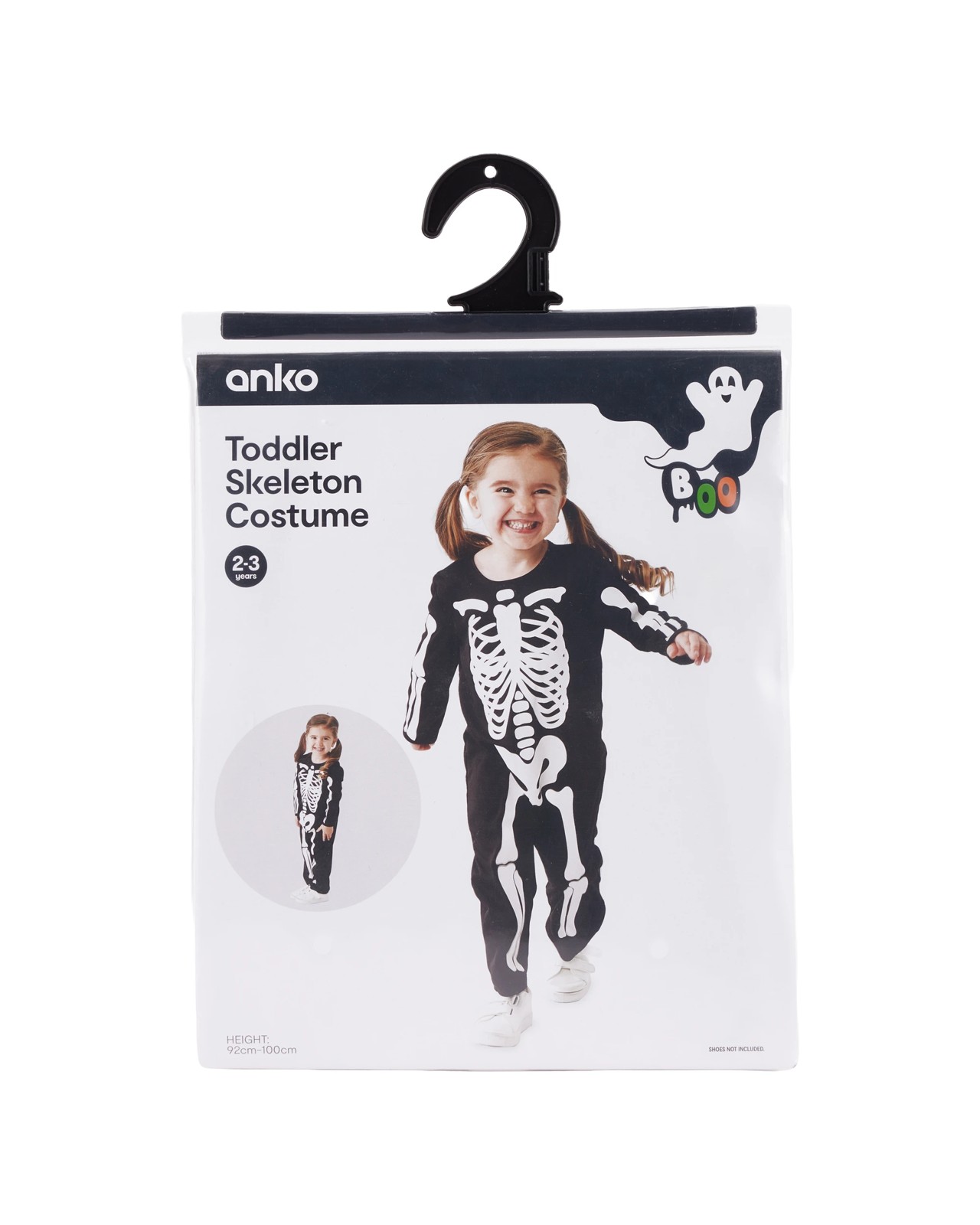 Toddler Skeleton Costume - Ages 2-3 3 of 4