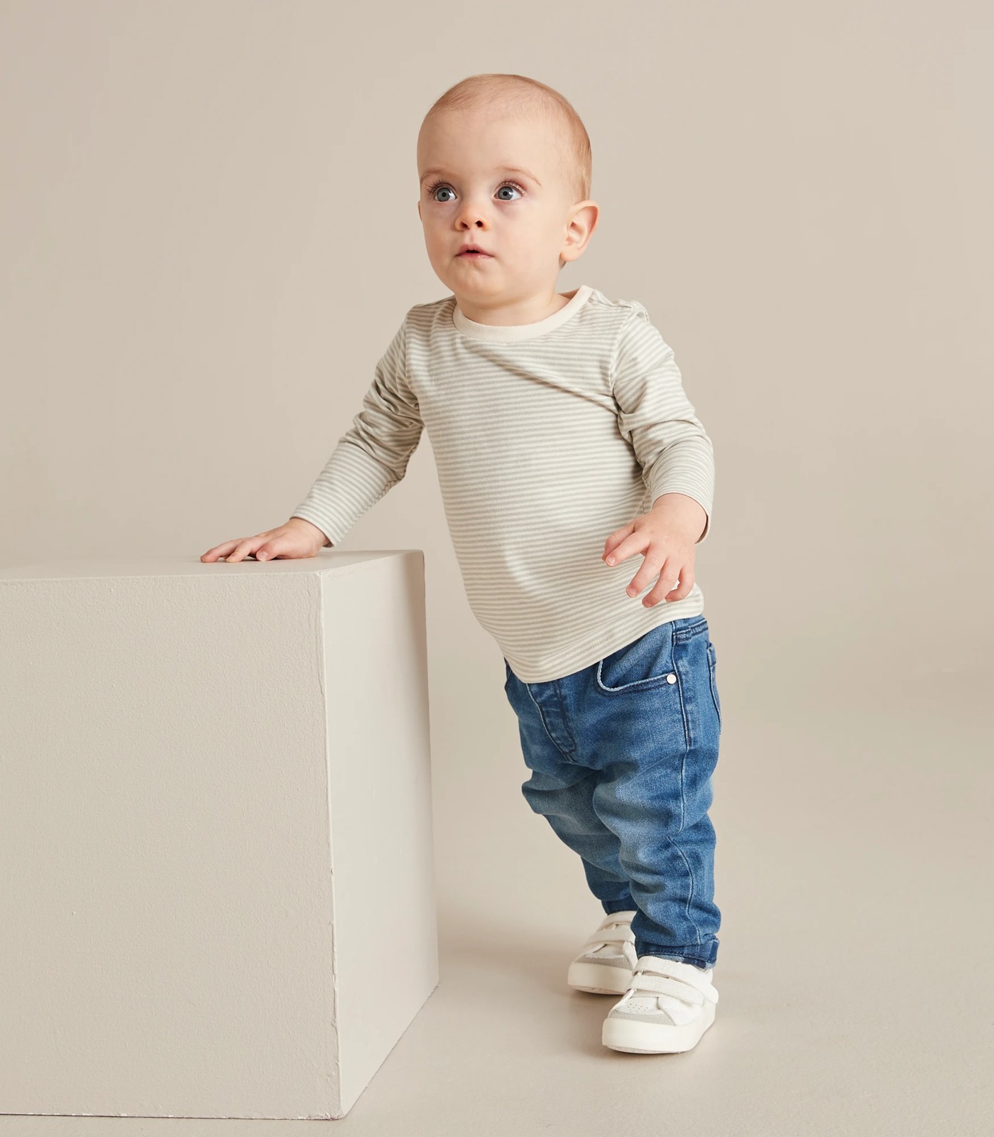 3 Pack Baby Organic Cotton Print Tops 2 of 6