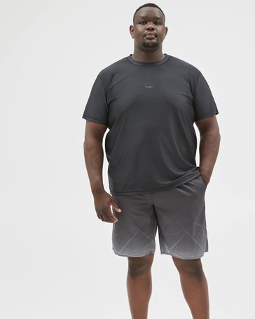 Plus Size Short Sleeve Swim Rash Vest
