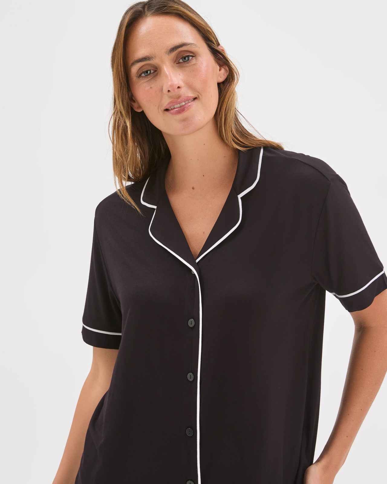 Bamboo Rich Top & Long Leg Pants Pyjama Set 2 of 6