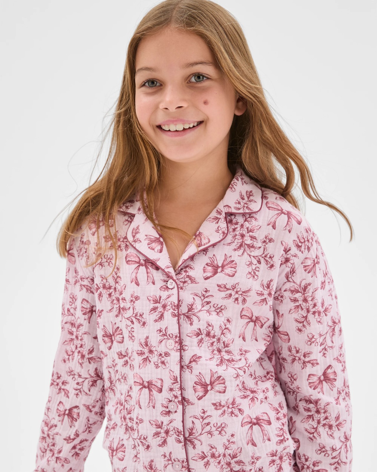 Family Matching Australian Cotton Mini Me Double Cloth Pyjama Set 3 of 5