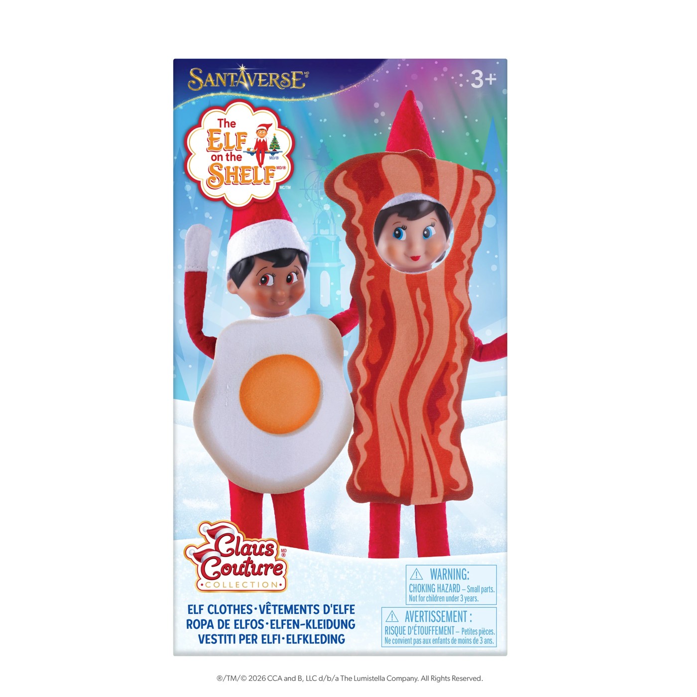 2 Piece Santaverse The Elf on the Shelf: Claus Couture Elf Costume - Assorted 2 of 5