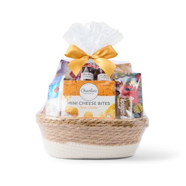 Medium Woven Basket Hamper