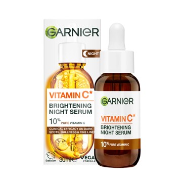Garnier SkinActive Brightening Night Serum - Vitamin C