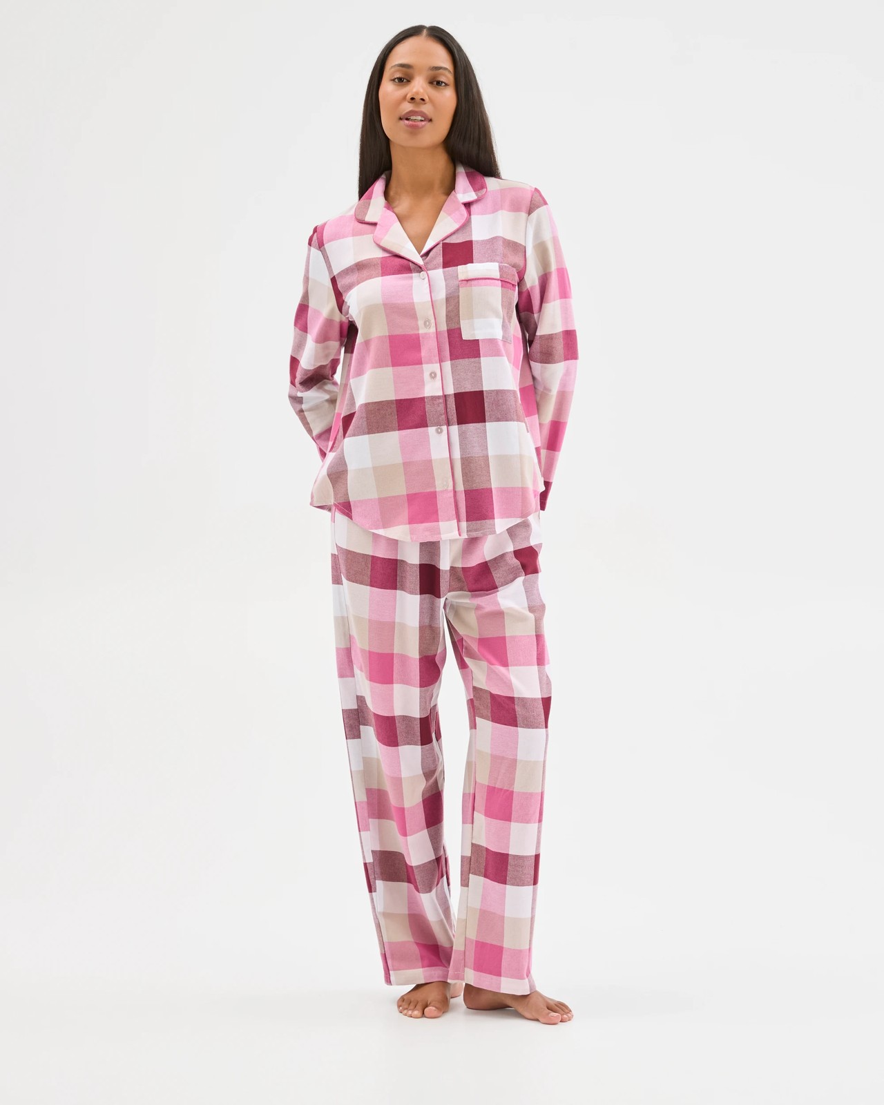 Australian Cotton Flannelette Pyjama Set 3 of 5