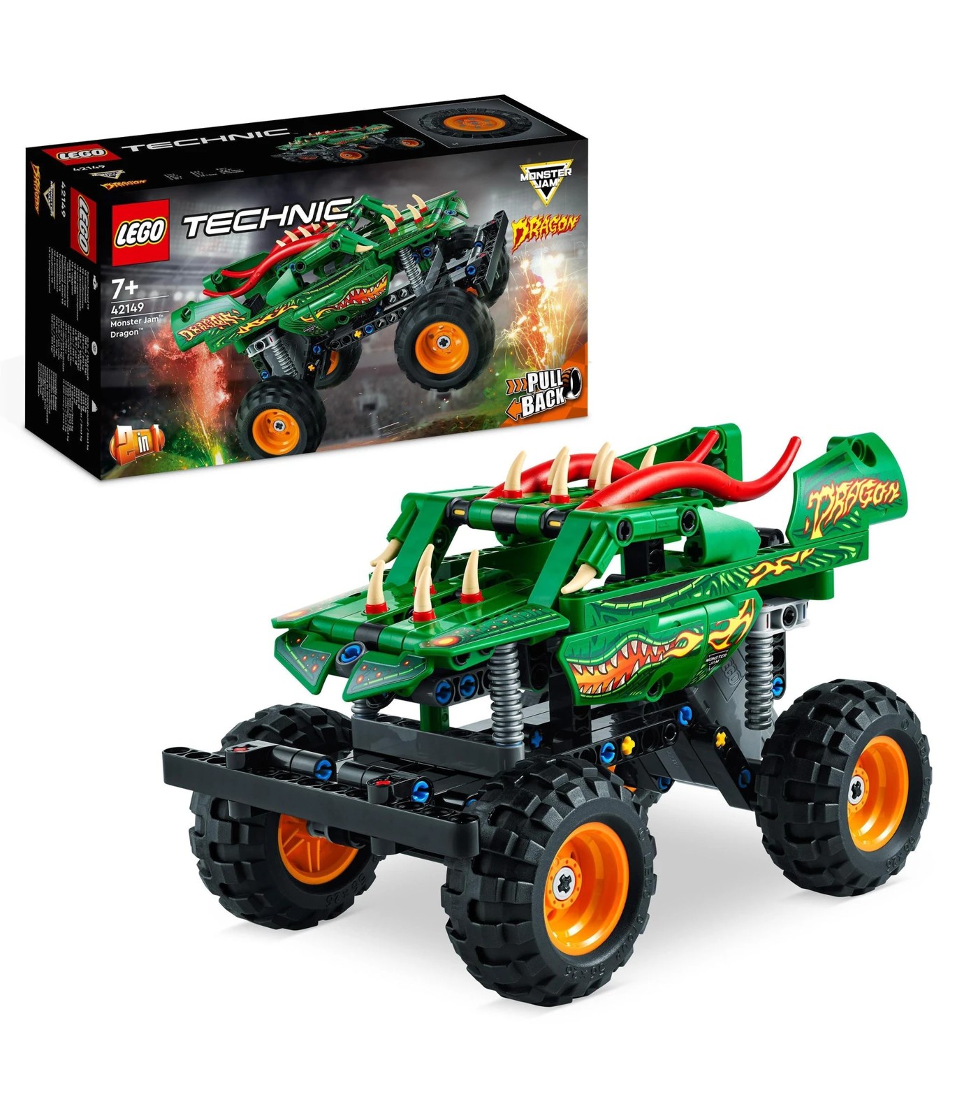 lego technic monster truck 4x4